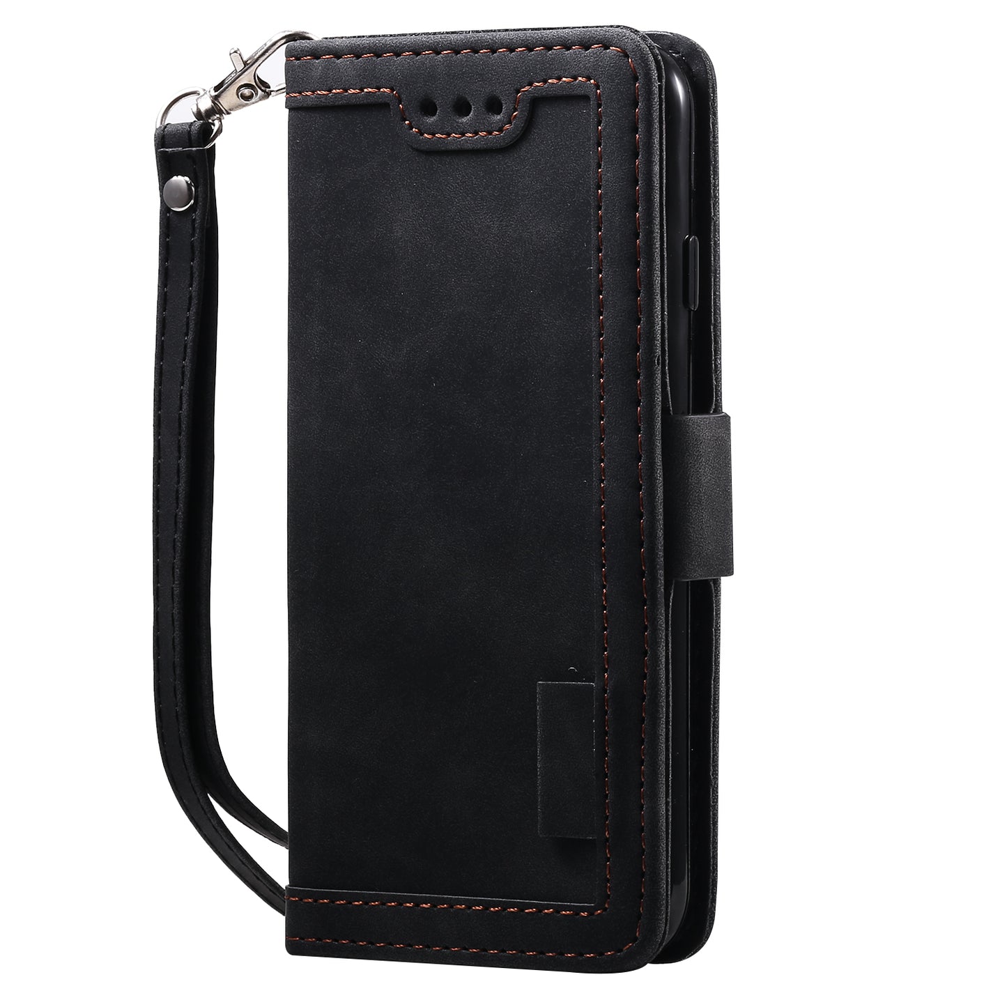 Retro Splicing PU Leather Wallet Magnetic Phone Cover for iPhone 8 / 7 / SE (2020) /SE (2022) 4.7 inch