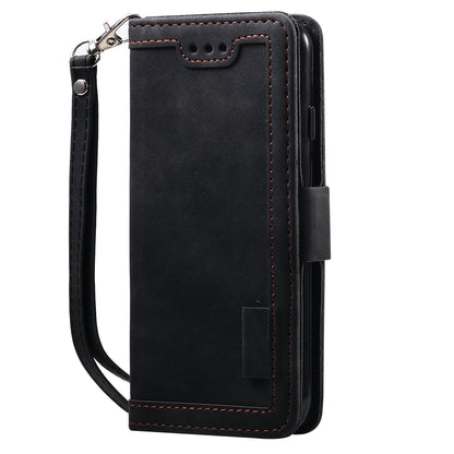 Retro Splicing PU Leather Wallet Magnetic Phone Cover for iPhone 8 / 7 / SE (2020) /SE (2022) 4.7 inch