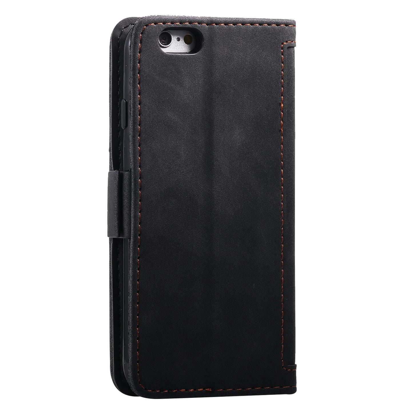 Retro Splicing PU Leather Wallet Magnetic Phone Cover for iPhone 8 / 7 / SE (2020) /SE (2022) 4.7 inch