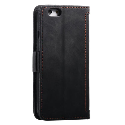 Retro Splicing PU Leather Wallet Magnetic Phone Cover for iPhone 8 / 7 / SE (2020) /SE (2022) 4.7 inch
