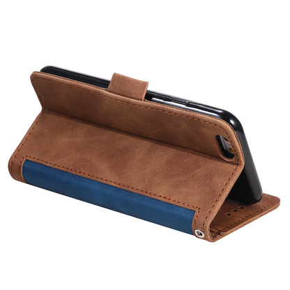 Retro Splicing PU Leather Wallet Magnetic Phone Cover for iPhone 8 / 7 / SE (2020) /SE (2022) 4.7 inch