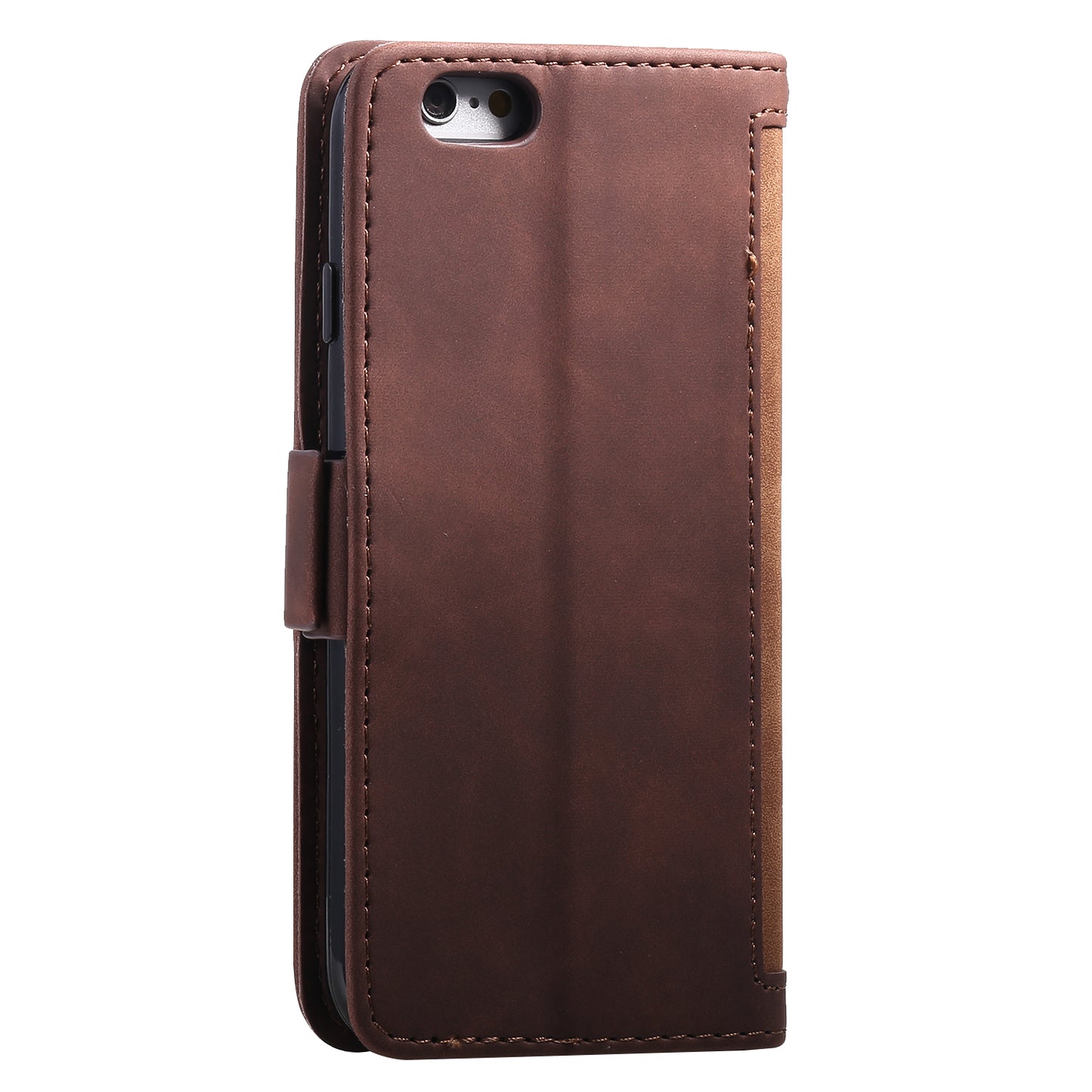 Retro Splicing PU Leather Wallet Magnetic Phone Cover for iPhone 8 / 7 / SE (2020) /SE (2022) 4.7 inch