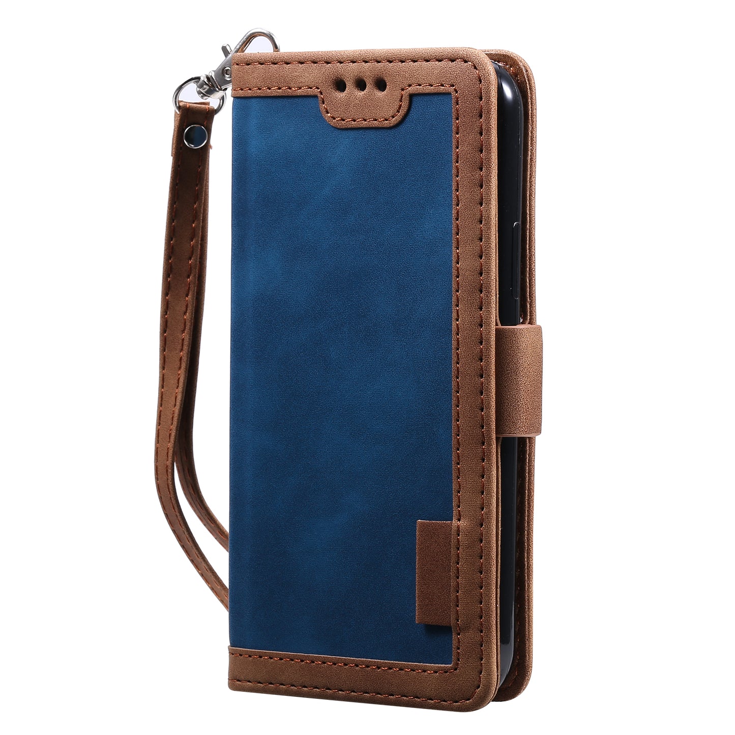Retro Splicing Leather Covering for iPhone 11 Pro 5.8 inch
