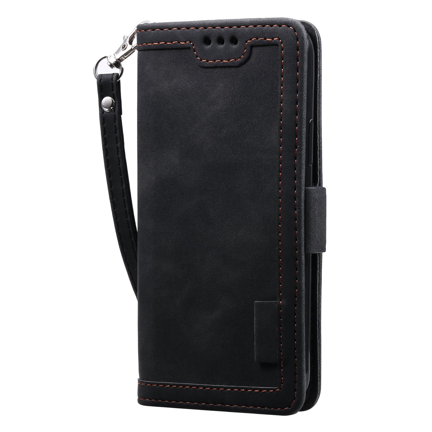 Retro Splicing Style Wallet Stand Leather Phone Case for iPhone 11 6.1 inch