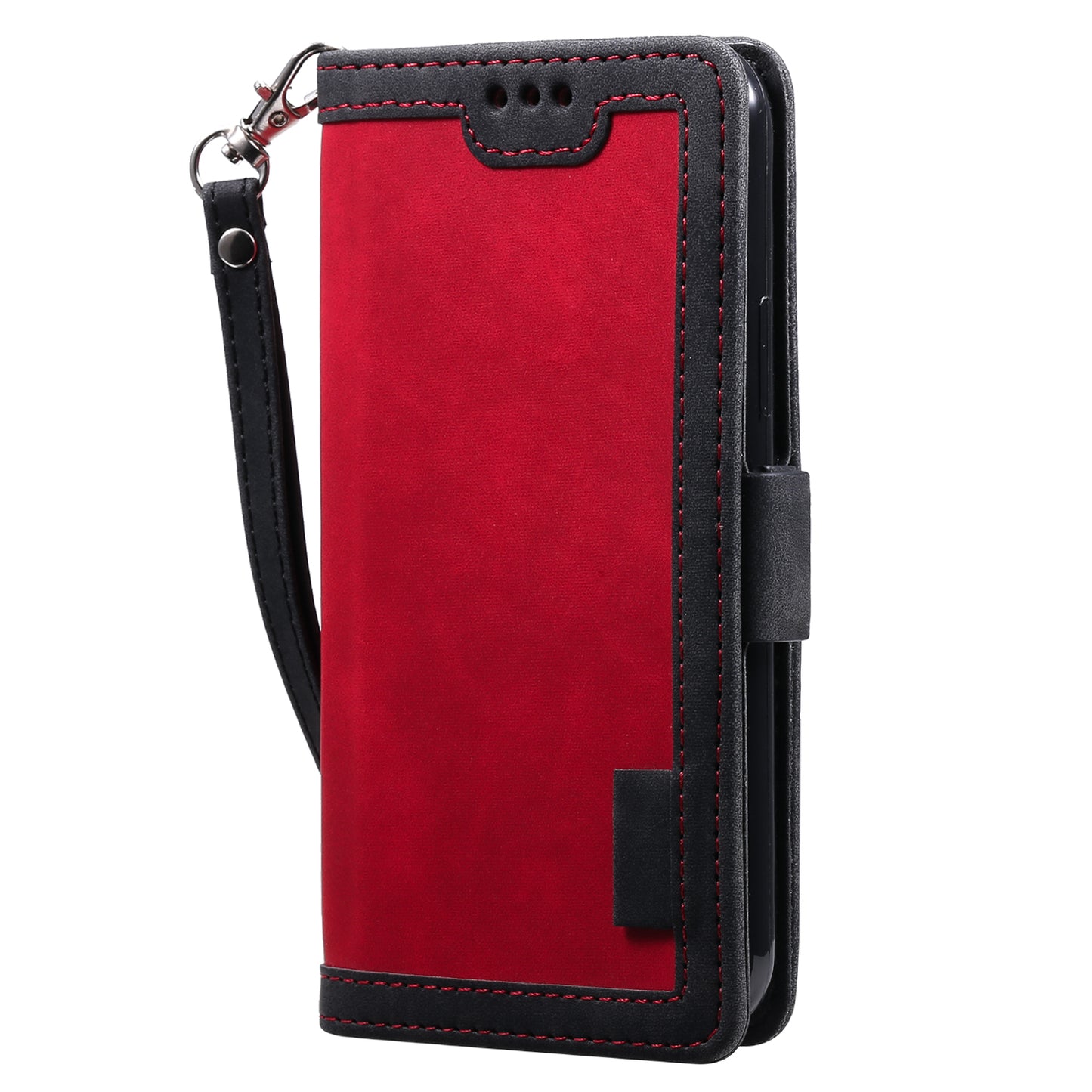 Retro Splicing Style Wallet Stand Leather Phone Case for iPhone 11 6.1 inch