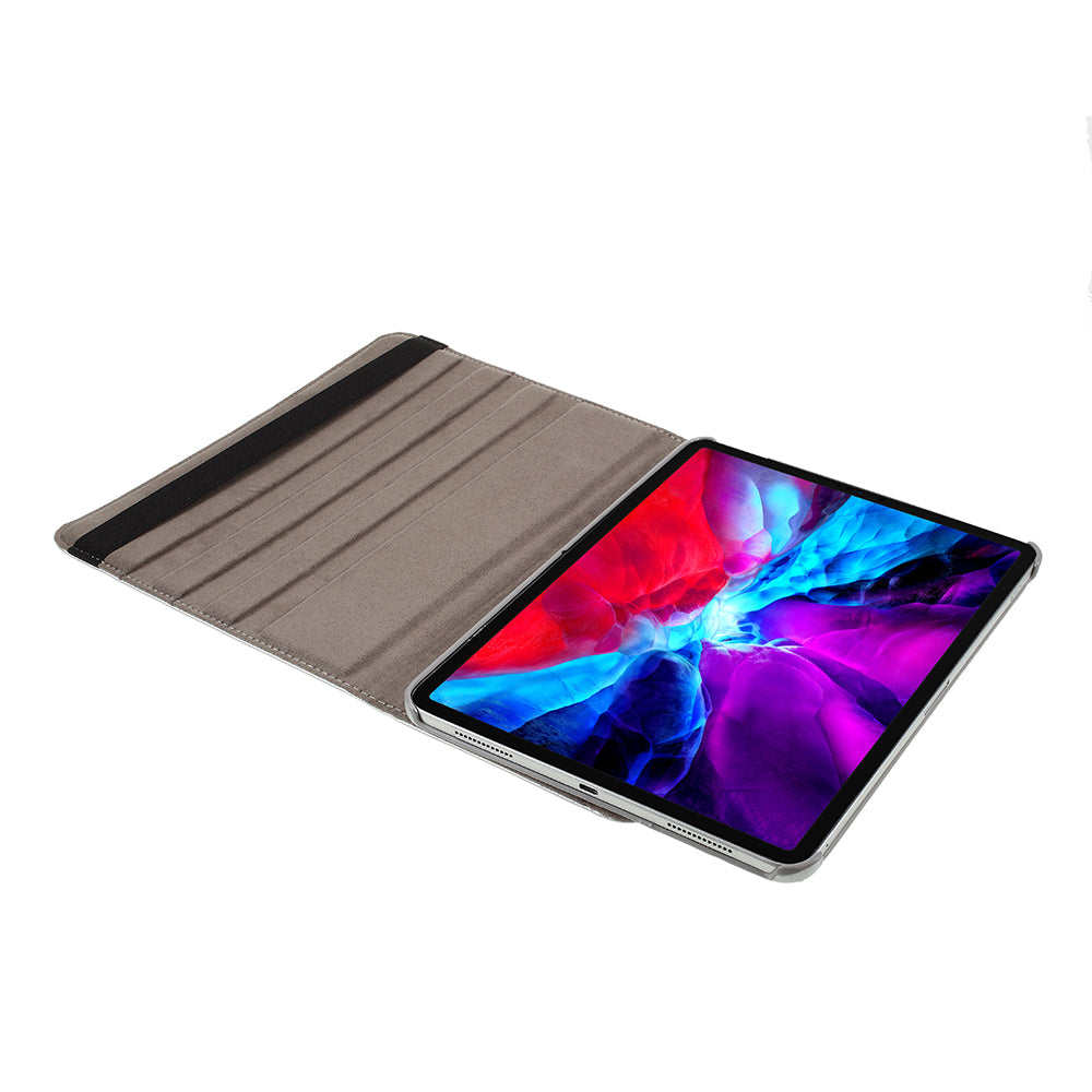 Litchi Skin 360 Degree Rotating Protective Stand Cover with Elastic Band for iPad Air (2020)/Air (2022) / iPad Pro 11-inch (2021) / (2020) / (2018)