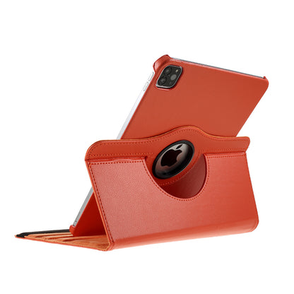 Litchi Skin 360 Degree Rotating Protective Stand Cover with Elastic Band for iPad Air (2020)/Air (2022) / iPad Pro 11-inch (2021) / (2020) / (2018)
