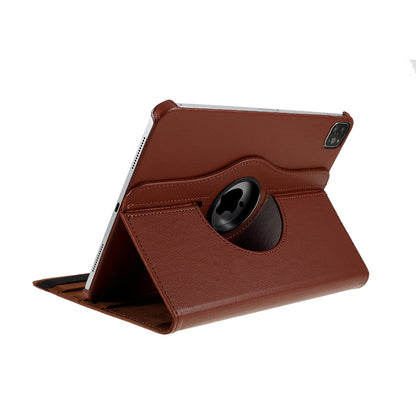 Litchi Skin 360 Degree Rotating Protective Stand Cover with Elastic Band for iPad Air (2020)/Air (2022) / iPad Pro 11-inch (2021) / (2020) / (2018)