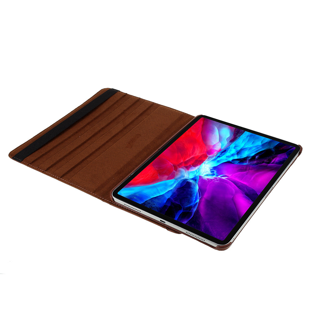 Litchi Skin 360 Degree Rotating Protective Stand Cover with Elastic Band for iPad Air (2020)/Air (2022) / iPad Pro 11-inch (2021) / (2020) / (2018)