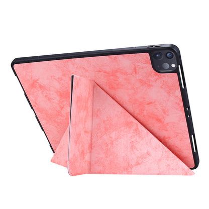 Retro Style Origami Smart Leather Stand Tablet Case for iPad Pro 12.9-inch (2020)