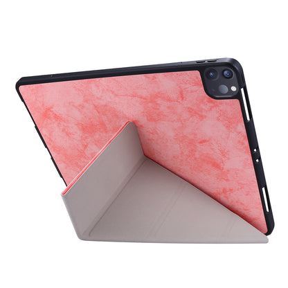 Retro Style Origami Smart Leather Stand Tablet Case for iPad Pro 12.9-inch (2020)