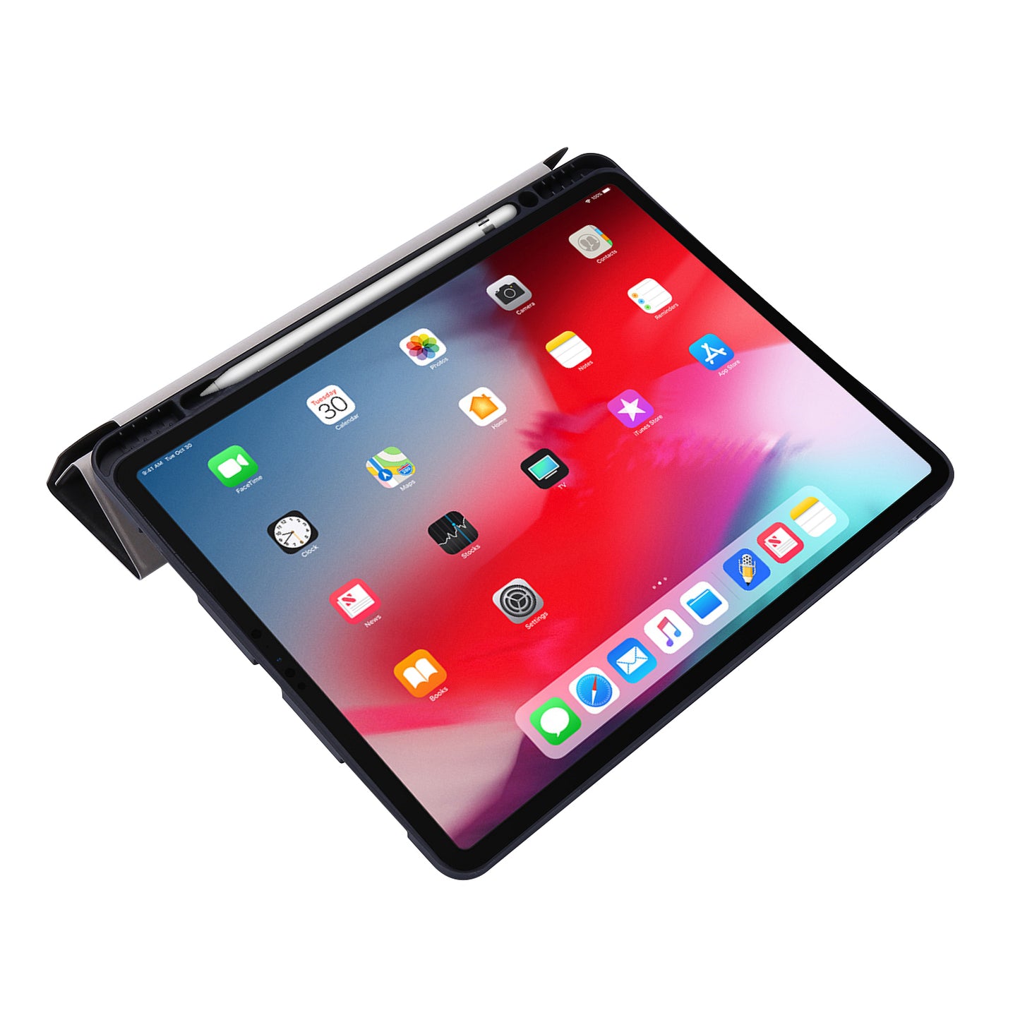 Retro Style Origami Smart Leather Stand Tablet Cover for iPad Pro 11-inch (2020)