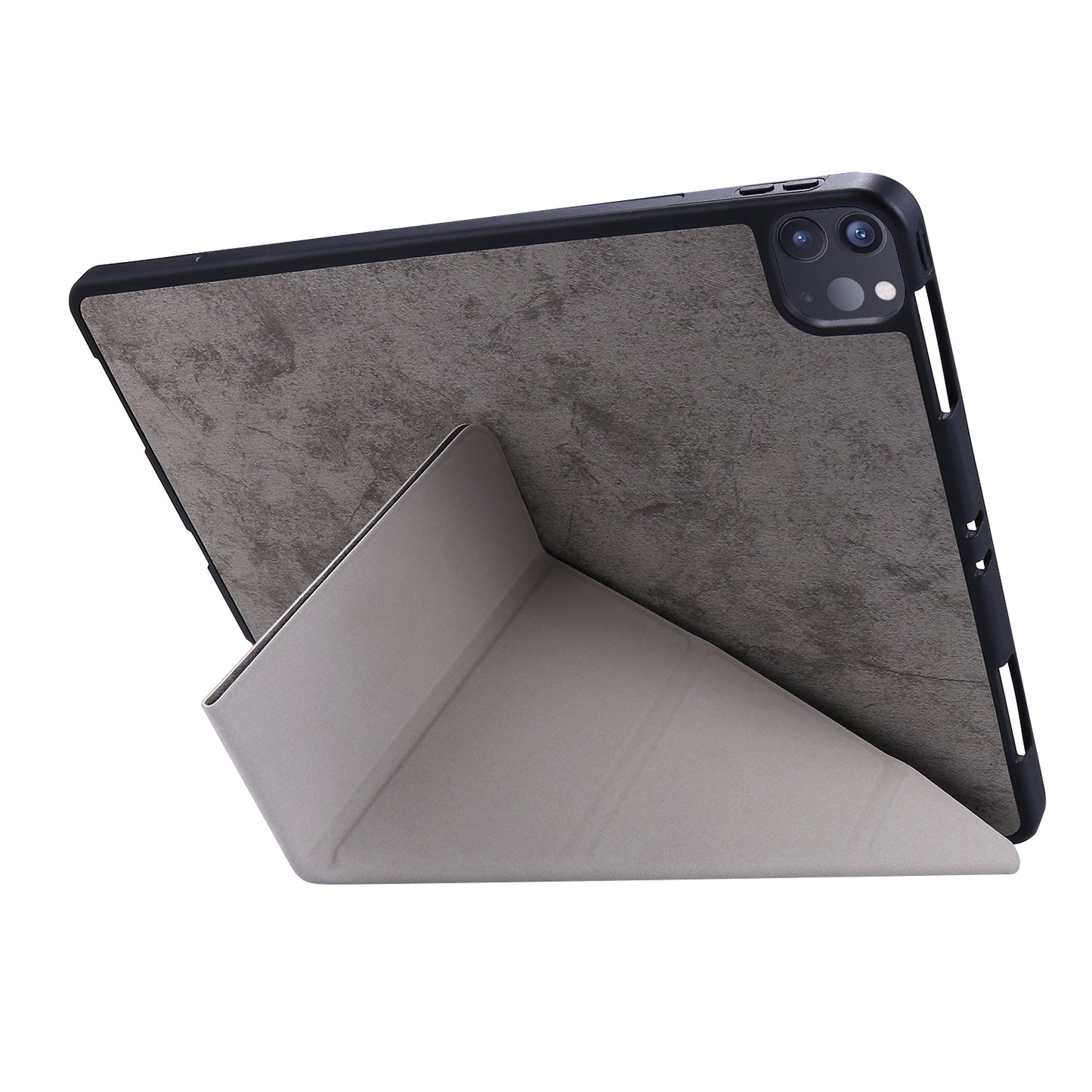 Retro Style Origami Smart Leather Stand Tablet Cover for iPad Pro 11-inch (2020)