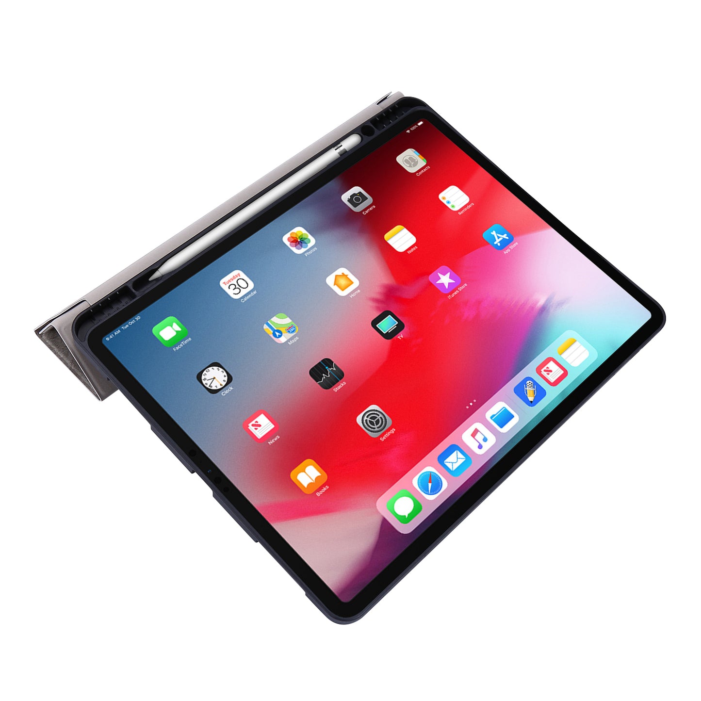 Retro Style Origami Smart Leather Stand Tablet Cover for iPad Pro 11-inch (2020)