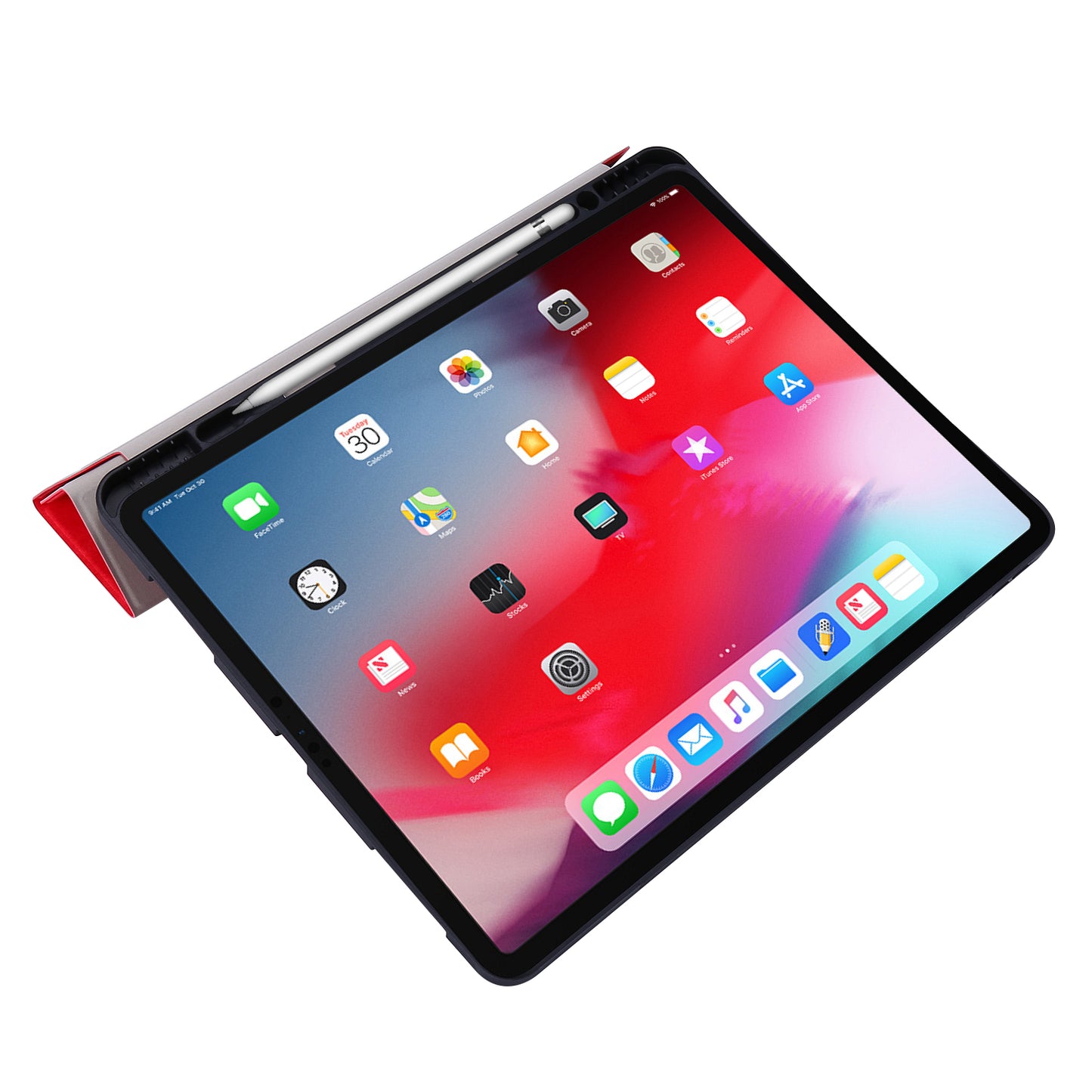Retro Style Origami Smart Leather Stand Tablet Cover for iPad Pro 11-inch (2020)
