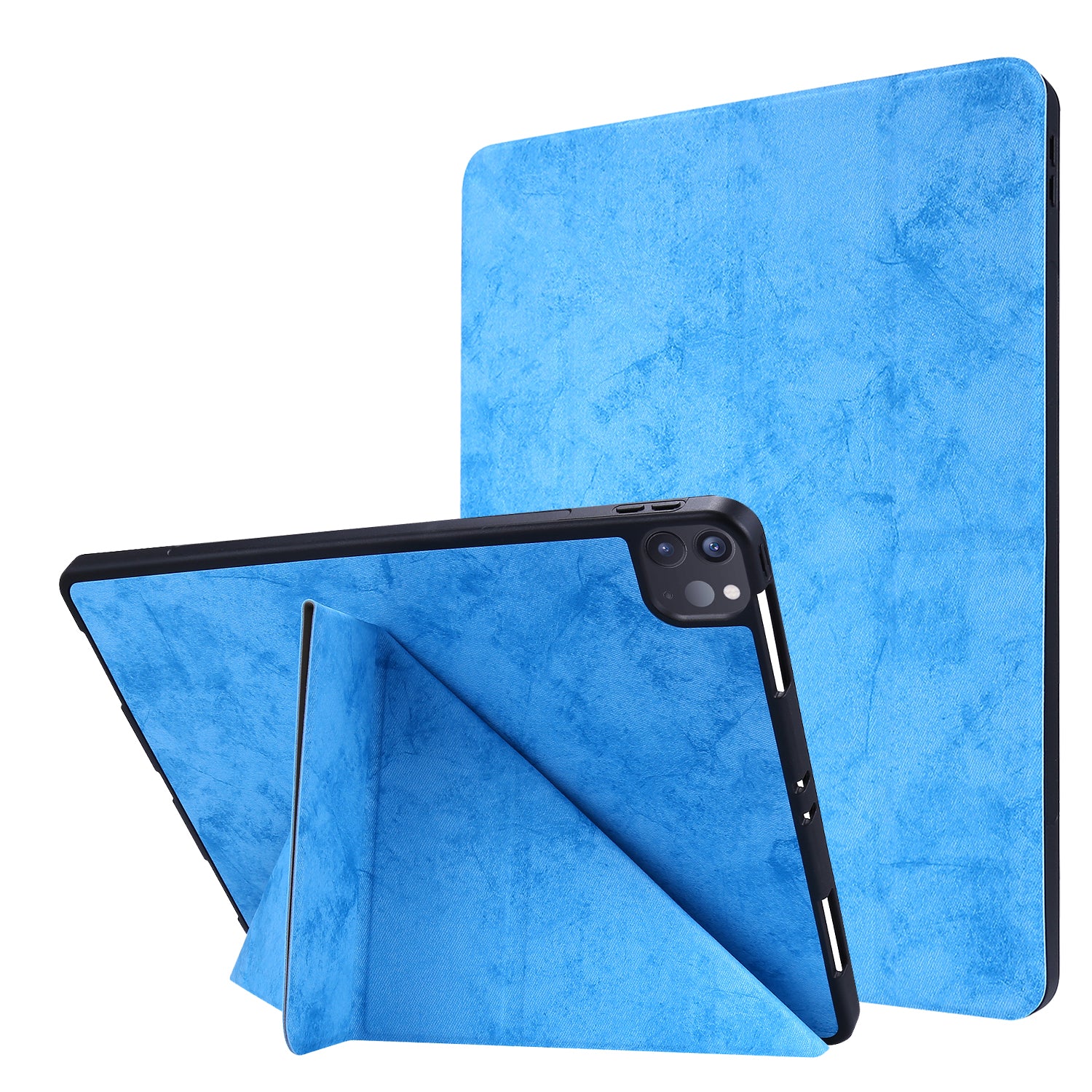 Retro Style Origami Smart Leather Stand Tablet Cover for iPad Pro 11-inch (2020)
