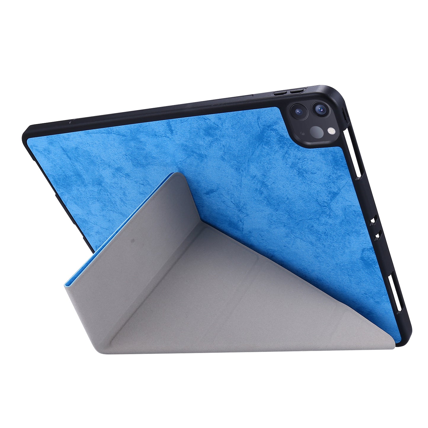 Retro Style Origami Smart Leather Stand Tablet Cover for iPad Pro 11-inch (2020)