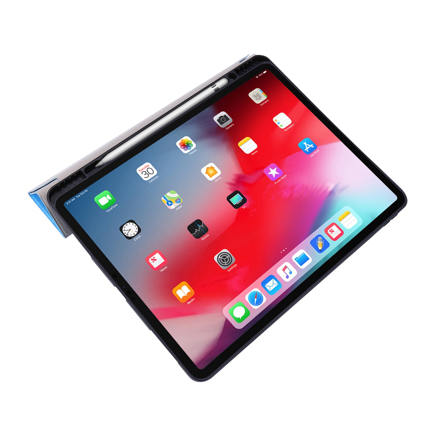 Retro Style Origami Smart Leather Stand Tablet Cover for iPad Pro 11-inch (2020)