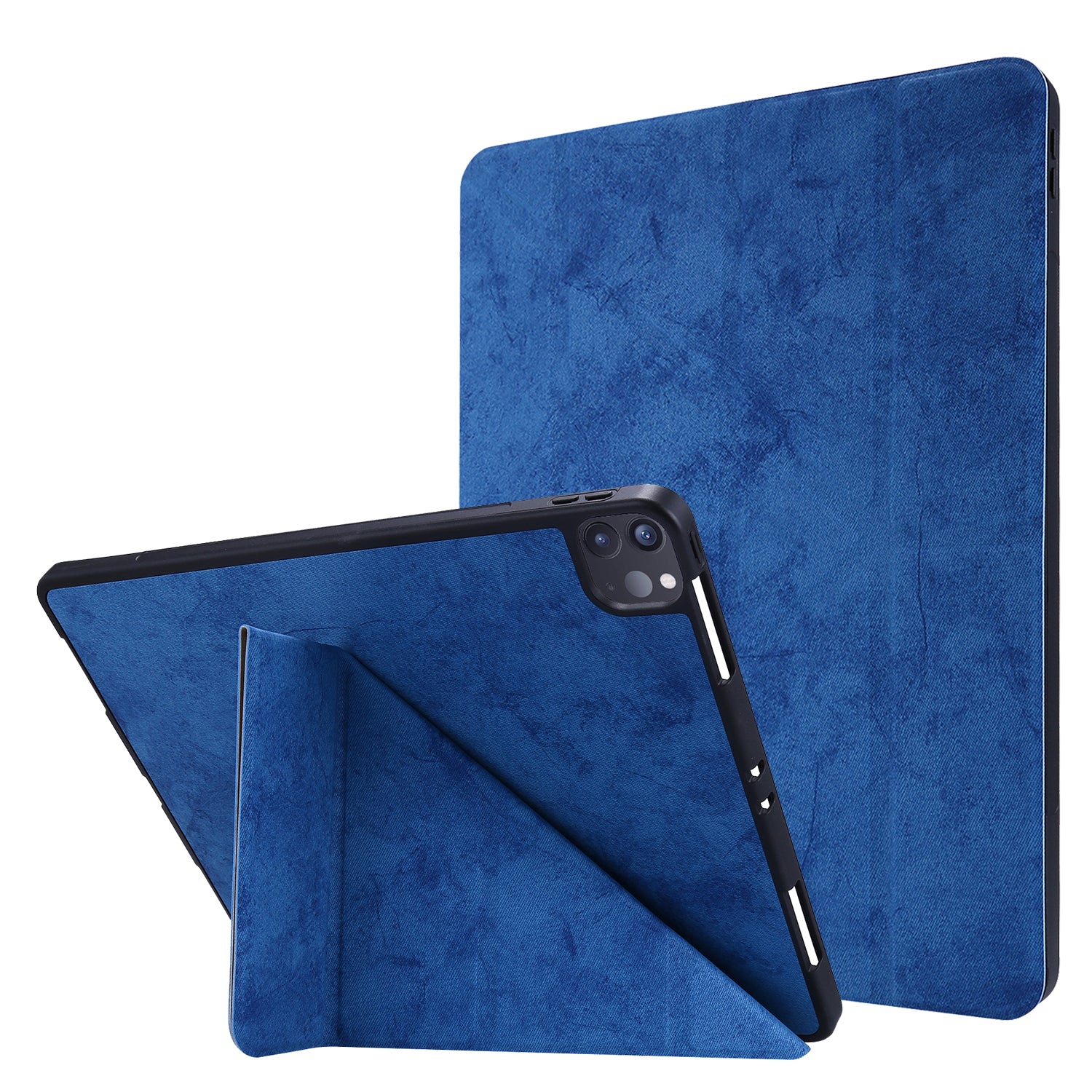 Retro Style Origami Smart Leather Stand Tablet Cover for iPad Pro 11-inch (2020)