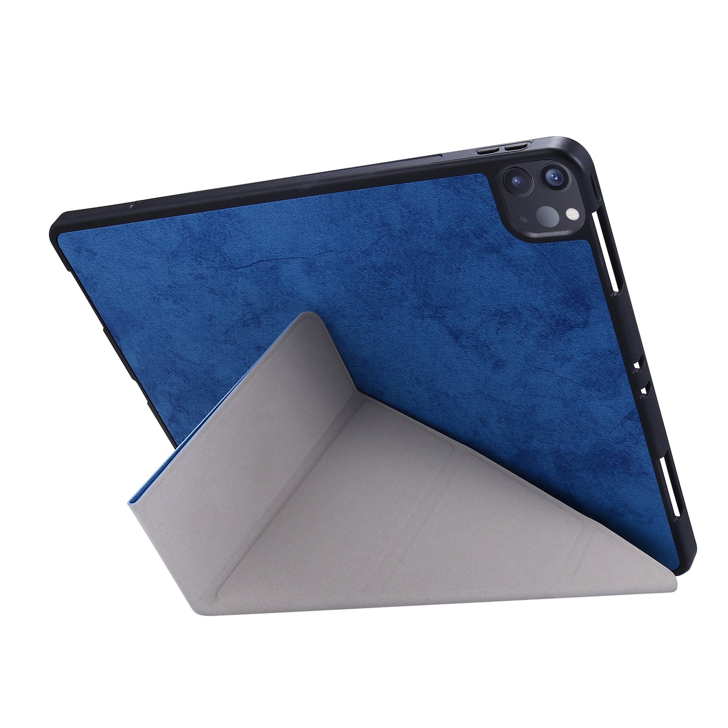 Retro Style Origami Smart Leather Stand Tablet Cover for iPad Pro 11-inch (2020)