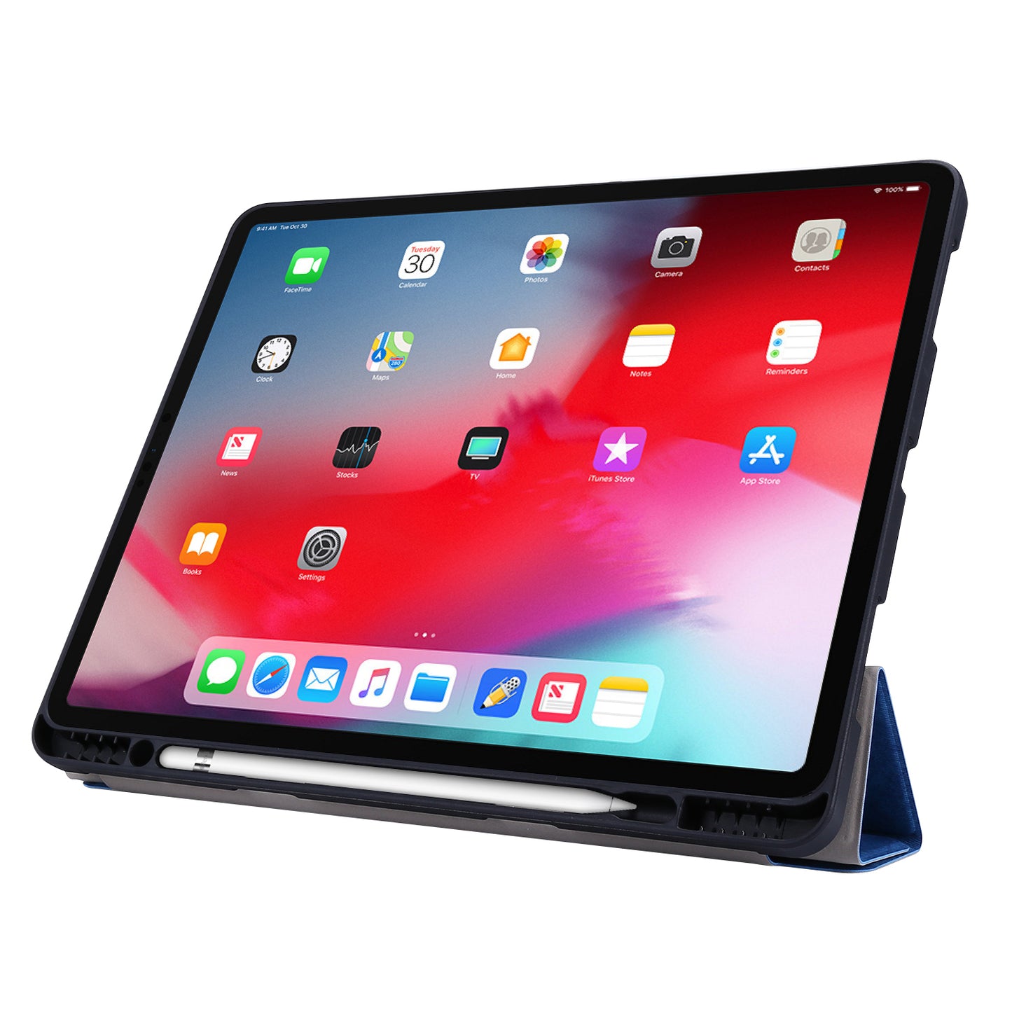 Retro Style Origami Smart Leather Stand Tablet Cover for iPad Pro 11-inch (2020)