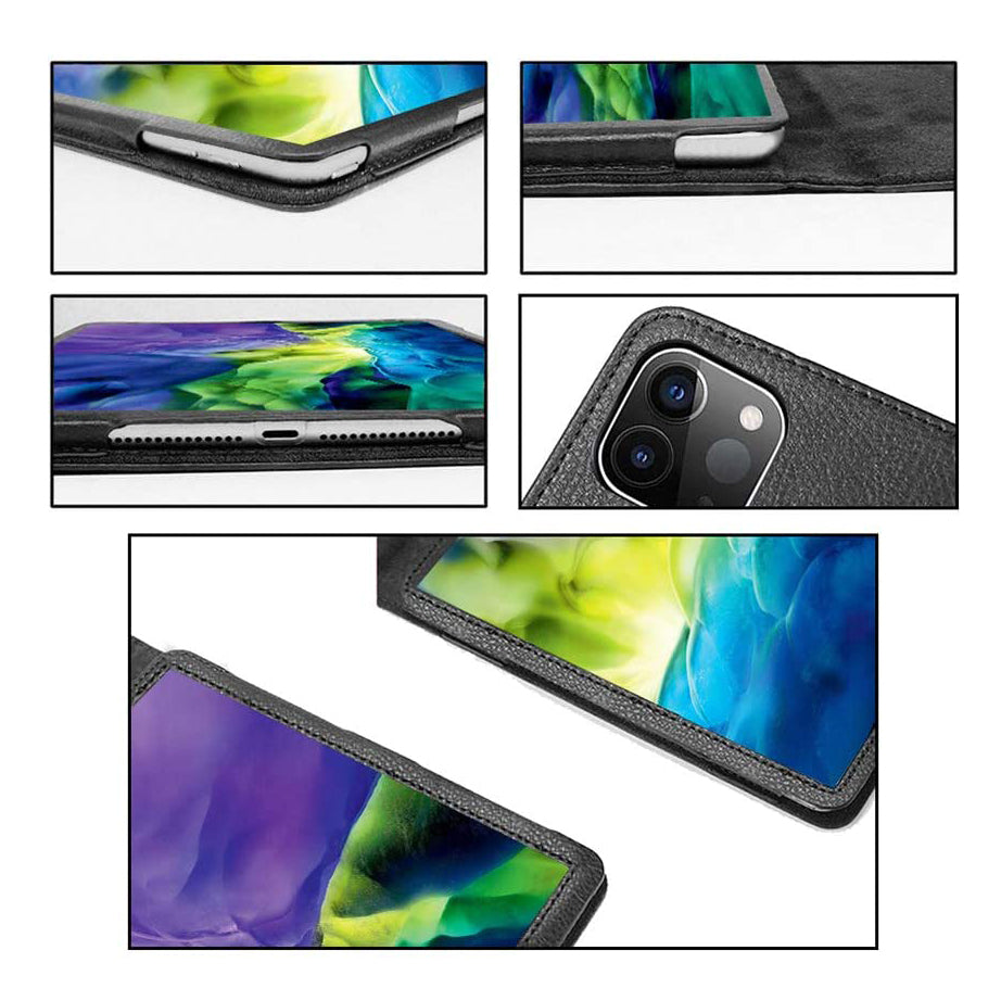 Litchi Surface Flip Stand Leather Tablet Cover for iPad Pro 12.9-inch (2020)