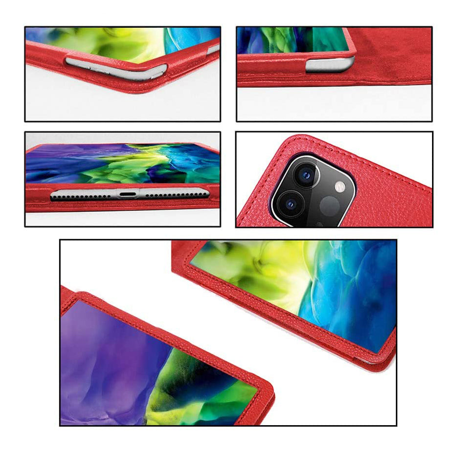 Litchi Surface Flip Stand Leather Tablet Cover for iPad Pro 12.9-inch (2020)
