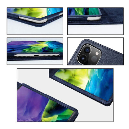 Litchi Surface Flip Stand Leather Tablet Cover for iPad Pro 12.9-inch (2020)