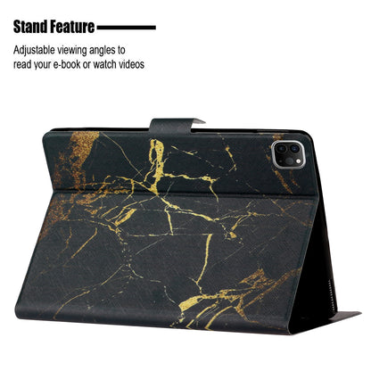 Pattern Printing PU Leather Tablet Case with Card Slots for iPad Pro 11-inch (2020)/(2018)