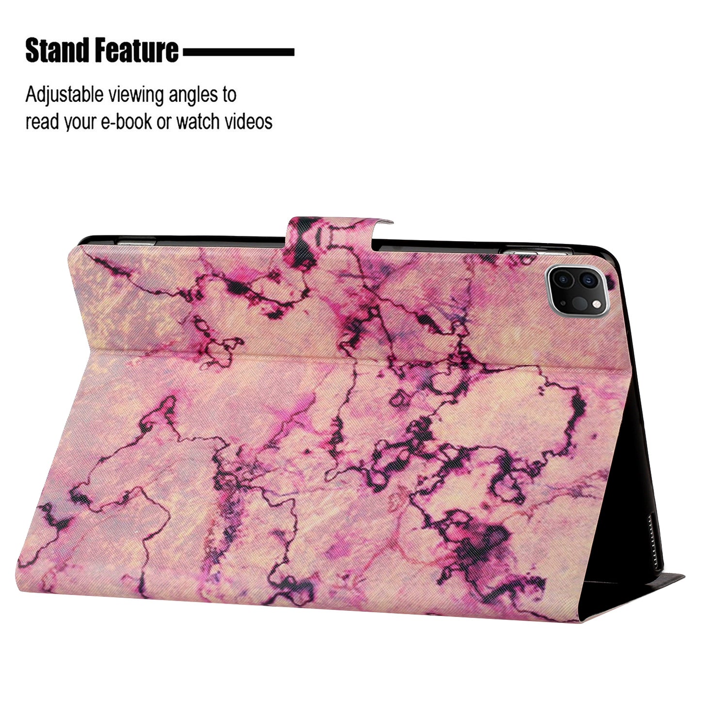 Pattern Printing PU Leather Tablet Case with Card Slots for iPad Pro 11-inch (2020)/(2018)