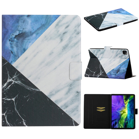 Pattern Printing PU Leather Tablet Case with Card Slots for iPad Pro 11-inch (2020)/(2018)