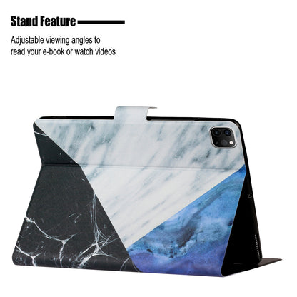 Pattern Printing PU Leather Tablet Case with Card Slots for iPad Pro 11-inch (2020)/(2018)