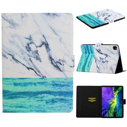 Pattern Printing PU Leather Tablet Case with Card Slots for iPad Pro 11-inch (2020)/(2018)
