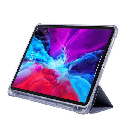 Tri-fold Stand Smart Leather Case with Pen Slot for iPad Pro 11-inch (2021)(2020)(2018)