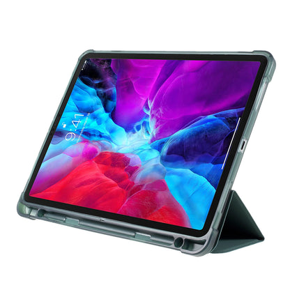 Tri-fold Stand Smart Leather Case with Pen Slot for iPad Pro 11-inch (2021)(2020)(2018)