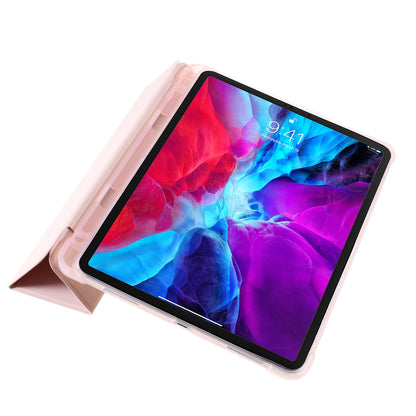 Tri-fold Stand Smart Leather Case with Pen Slot for iPad Pro 11-inch (2021)(2020)(2018)