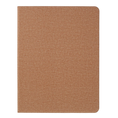 Cloth Texture PU Leather Stand Tablet Cover for iPad Pro 12.9-inch (2020) / (2018)