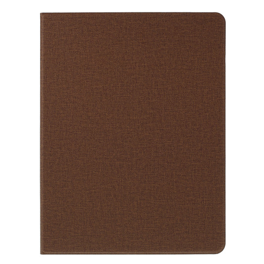 Cloth Texture PU Leather Stand Tablet Cover for iPad Pro 12.9-inch (2020) / (2018)