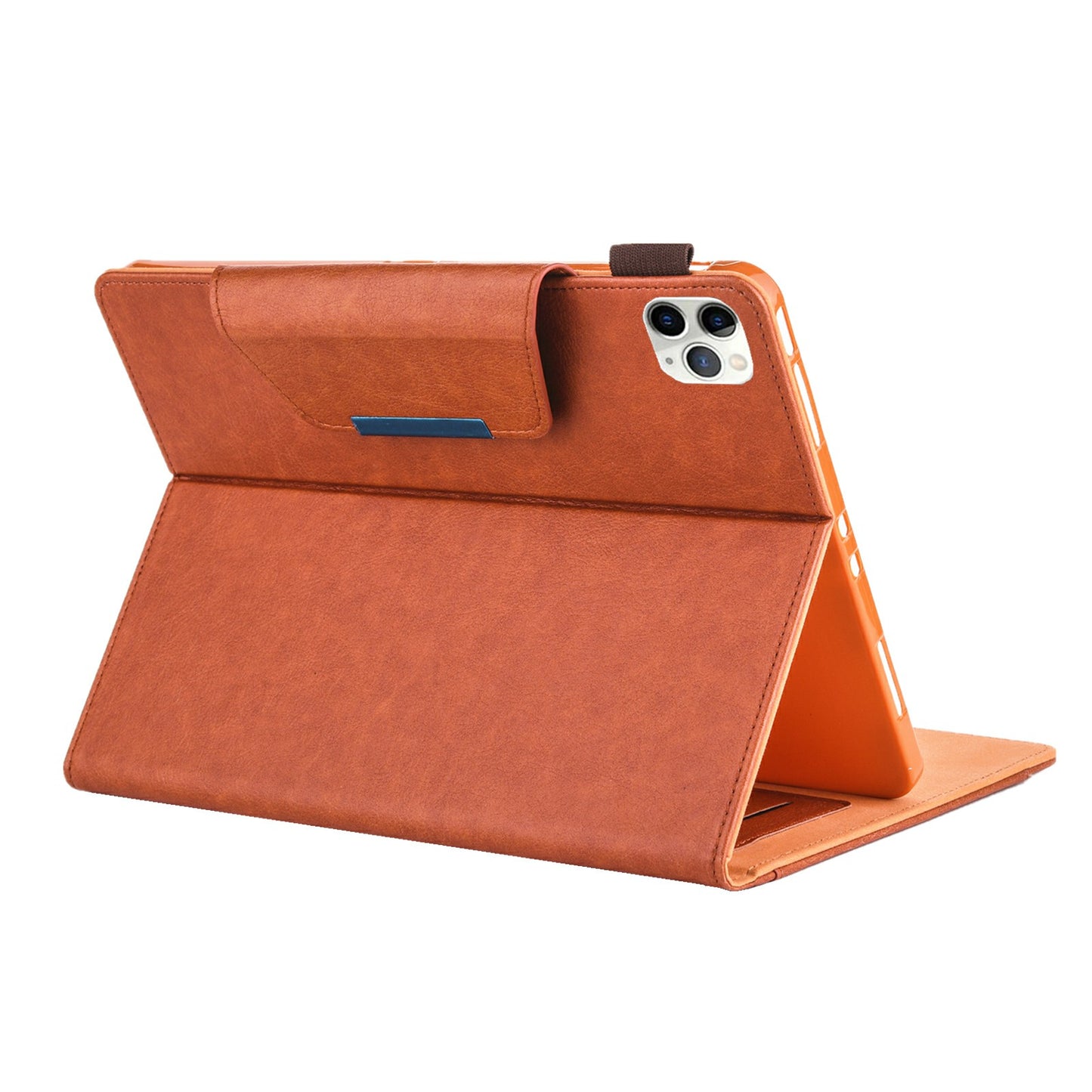 Metal Buckle Wallet Stand Leather Smart Cover Tablet Shell for iPad Air (2020)/Air (2022)/Pro 11-inch (2020)/(2018)