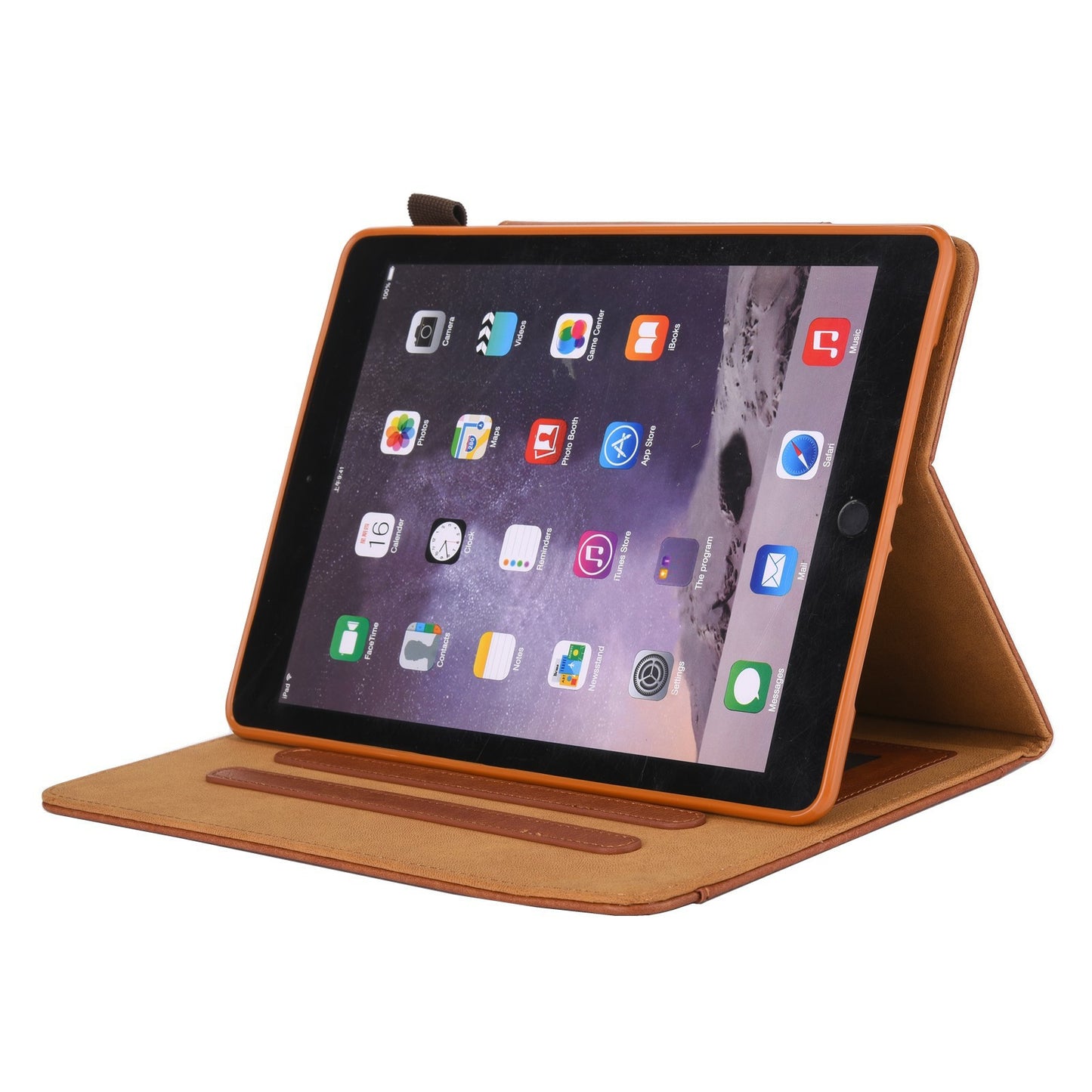 Metal Buckle Wallet Stand Leather Smart Cover Tablet Shell for iPad Air (2020)/Air (2022)/Pro 11-inch (2020)/(2018)