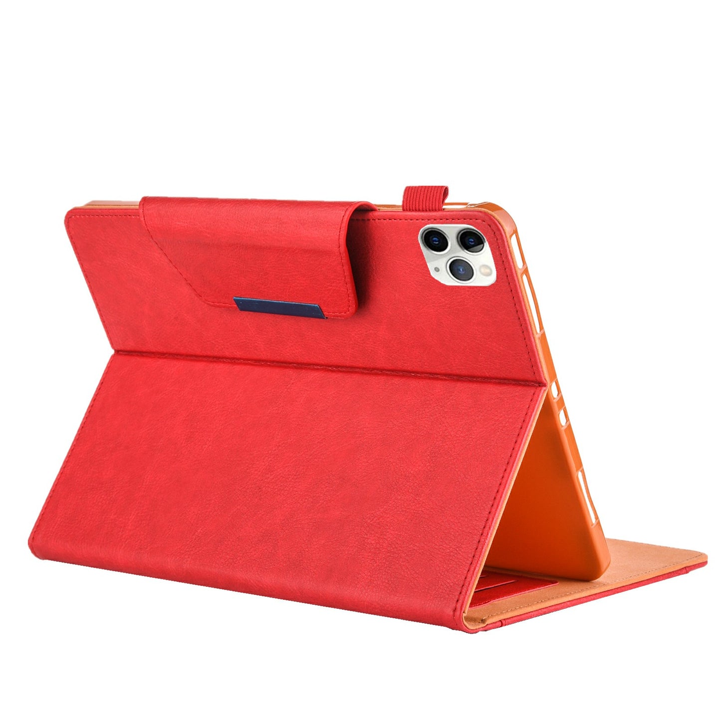 Metal Buckle Wallet Stand Leather Smart Cover Tablet Shell for iPad Air (2020)/Air (2022)/Pro 11-inch (2020)/(2018)