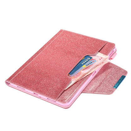 Metal Buckle Wallet Stand Leather Smart Cover Tablet Shell for iPad Air (2020)/Air (2022)/Pro 11-inch (2020)/(2018)