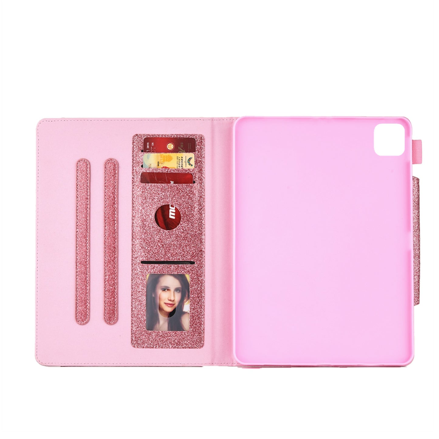 Metal Buckle Wallet Stand Leather Smart Cover Tablet Shell for iPad Air (2020)/Air (2022)/Pro 11-inch (2020)/(2018)