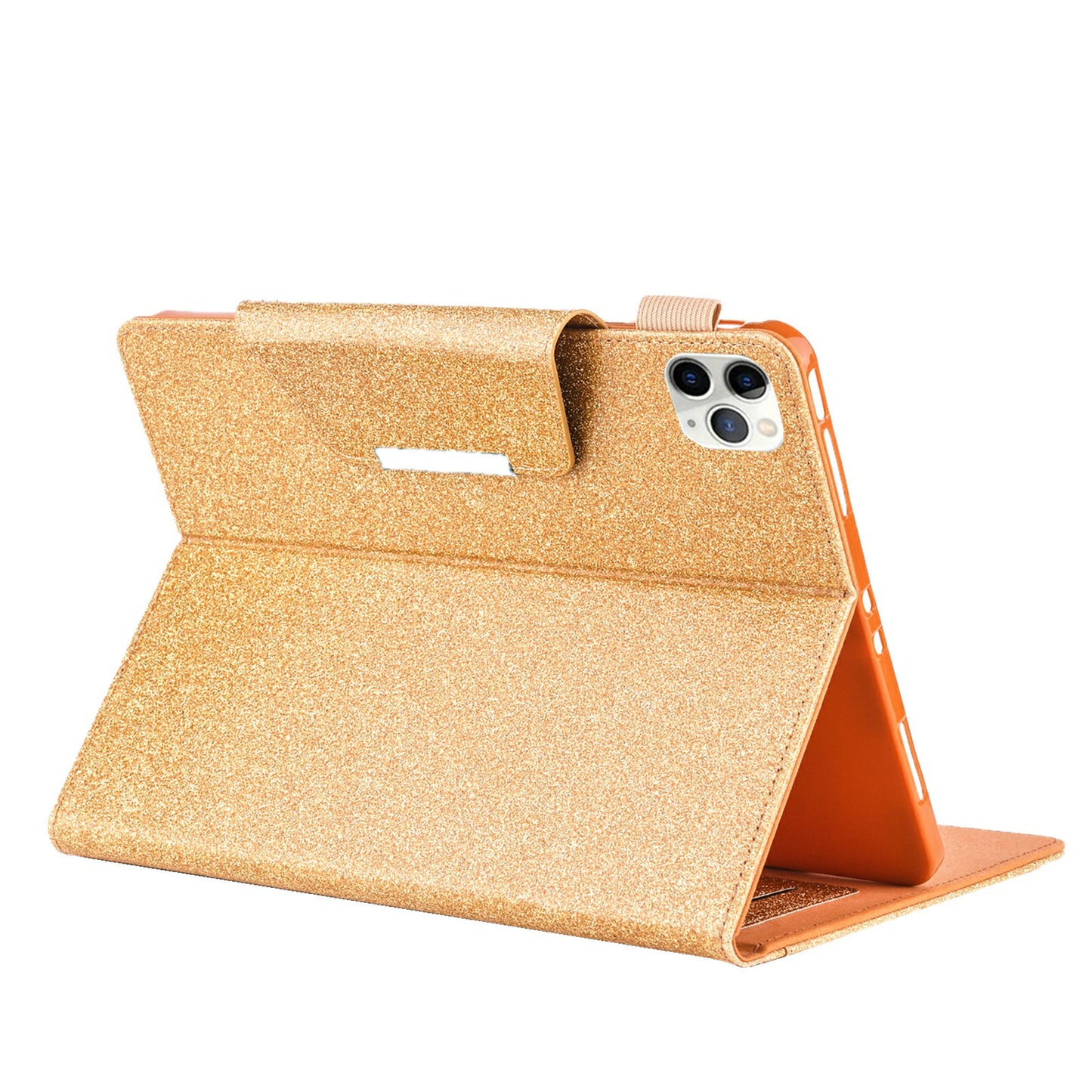 Metal Buckle Wallet Stand Leather Smart Cover Tablet Shell for iPad Air (2020)/Air (2022)/Pro 11-inch (2020)/(2018)