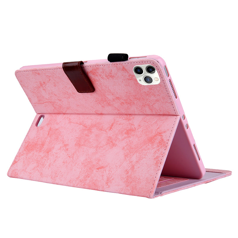 Business Style Auto Wake & Sleep Leather Stand Case with Card Holder for iPad Air (2020)/Air (2022)/Pro 11-inch (2020)(2018)