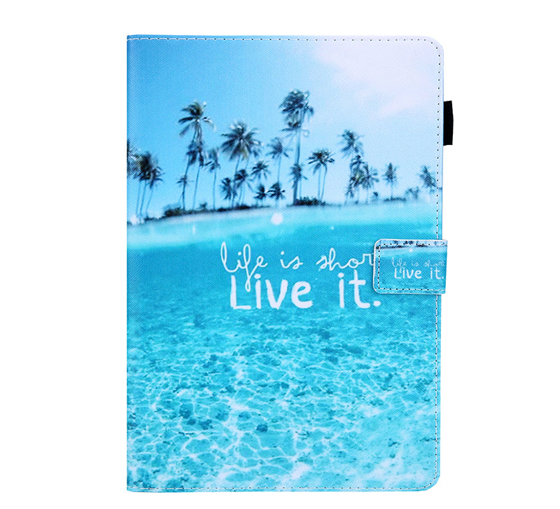 Pattern Printing Multi-angle Stand Leather Card Slot Tablet Case for iPad Air (2020)/Air (2022)/Pro 11-inch (2020)(2018)