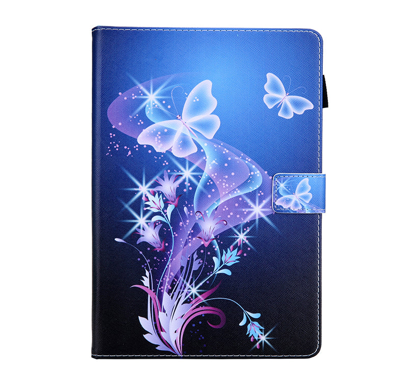 Pattern Printing Multi-angle Stand Leather Card Slot Tablet Case for iPad Air (2020)/Air (2022)/Pro 11-inch (2020)(2018)