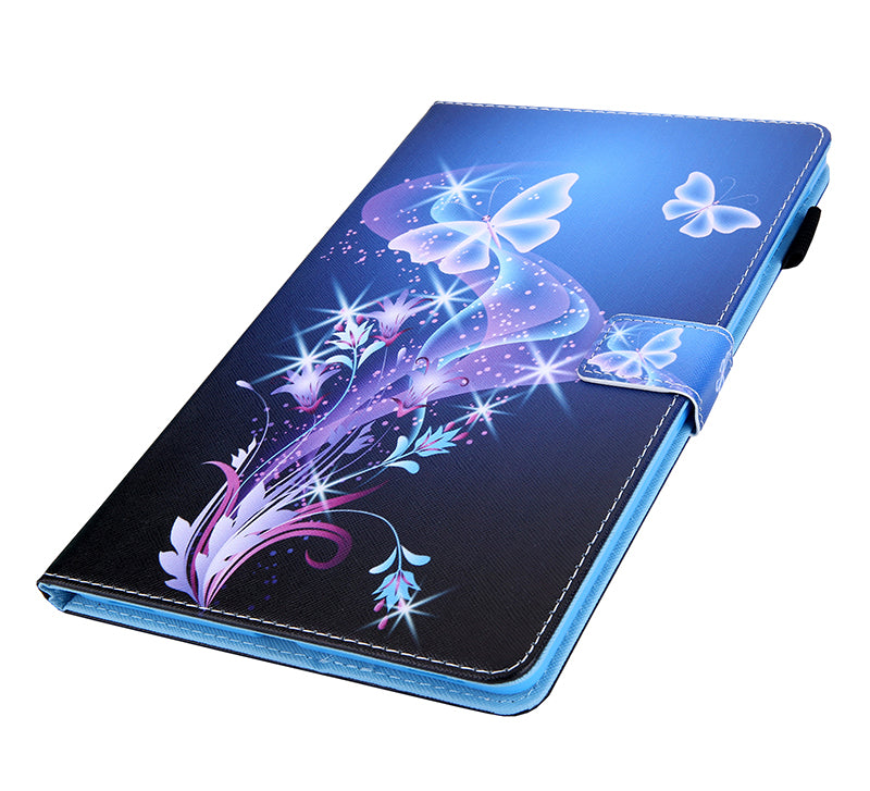 Pattern Printing Multi-angle Stand Leather Card Slot Tablet Case for iPad Air (2020)/Air (2022)/Pro 11-inch (2020)(2018)