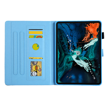 Pattern Printing Multi-angle Stand Leather Card Slot Tablet Case for iPad Air (2020)/Air (2022)/Pro 11-inch (2020)(2018)