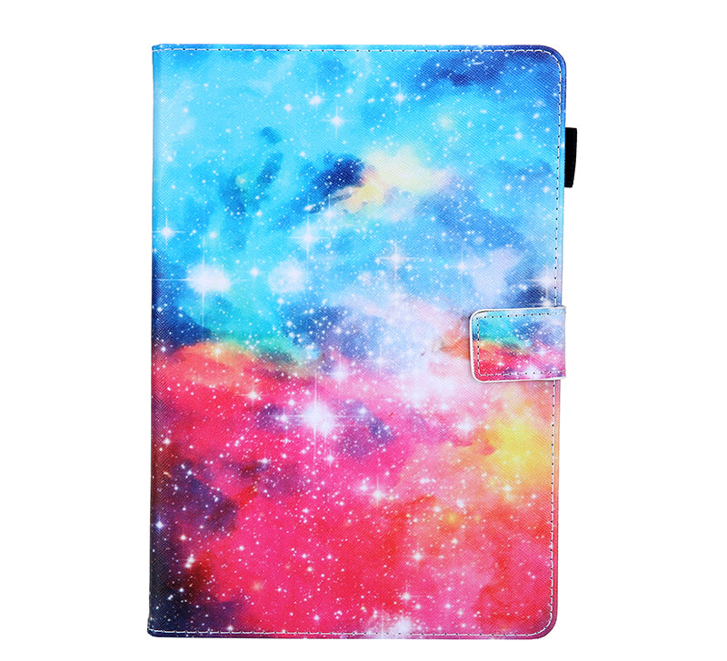 Pattern Printing Multi-angle Stand Leather Card Slot Tablet Case for iPad Air (2020)/Air (2022)/Pro 11-inch (2020)(2018)